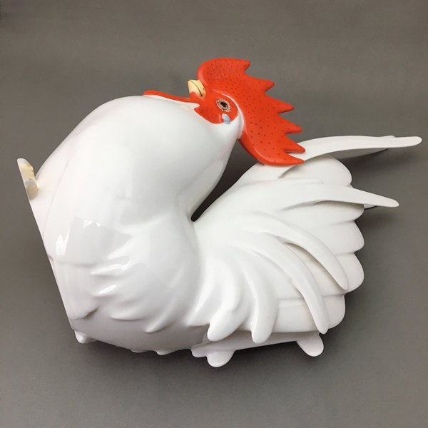 オールドノリタケボーンチャイナ(鶏) - 京都の骨董・アンティーク 