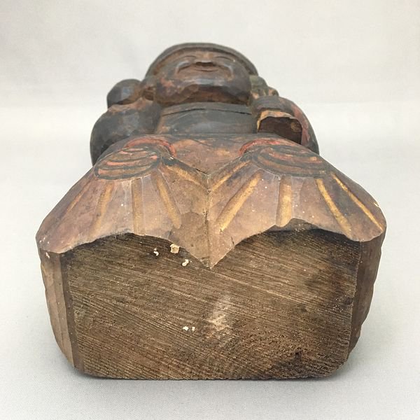 木彫り 大黒様 - 京都の骨董・アンティーク・ヴィンテージの家具・食器 