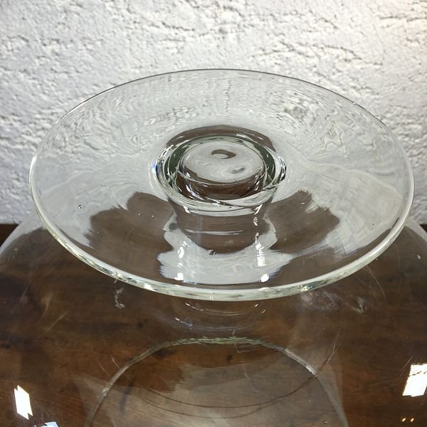 ガラス金魚鉢(大) - 骨董・アンティーク・ヴィンテージの家具・食器