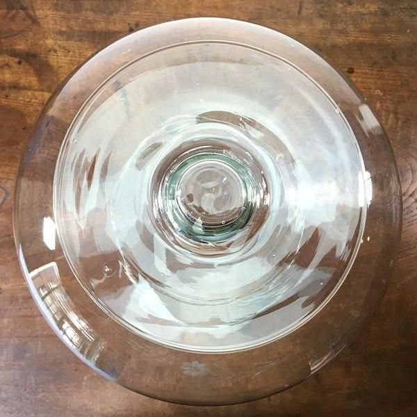 レトロ　金魚鉢　ガラス　気泡ガラス　骨董　円柱　アンティーク　民藝 レトロ 金魚鉢 ガラス 気泡ガラス 骨董 円柱 アンティーク 民藝