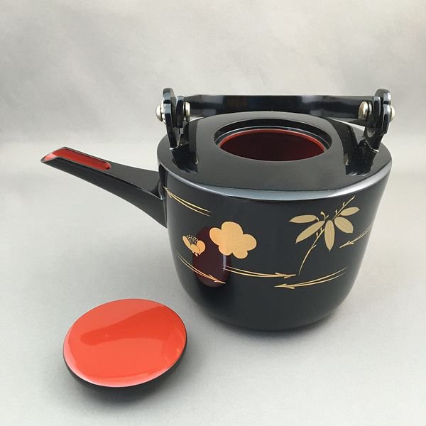 茶道具】特産漆器 輪島塗 長板一双（桐箱）-