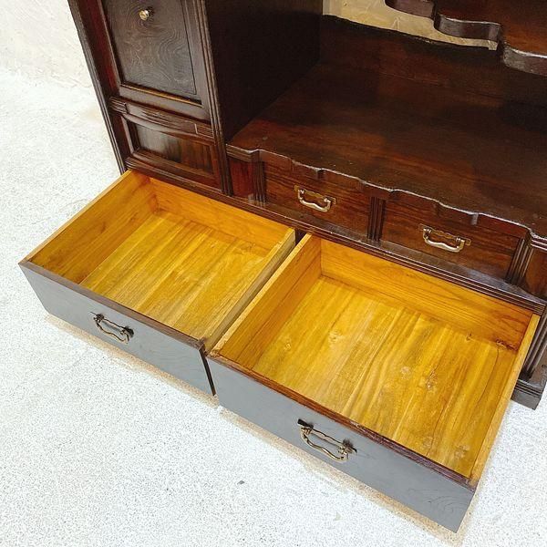 レトロ。和製アンティーク家具 和箪笥 和風キャビネット 和室 骨董 和家具 アンティーク家具