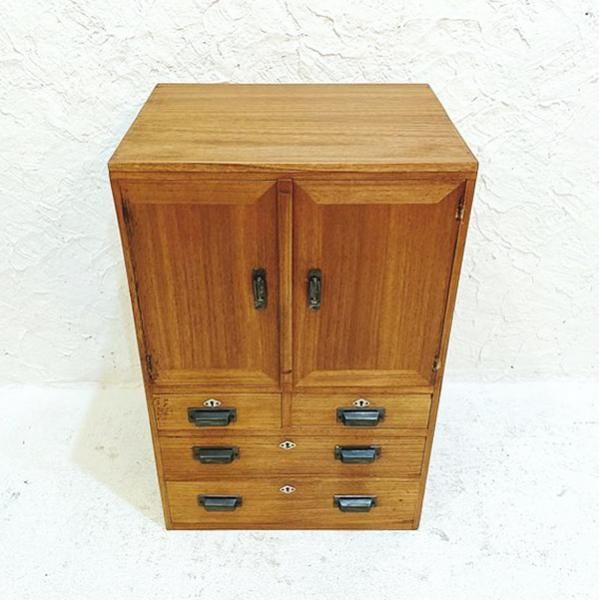 和箪笥 和風キャビネット 和室 骨董 和家具 アンティーク家具 レトロ