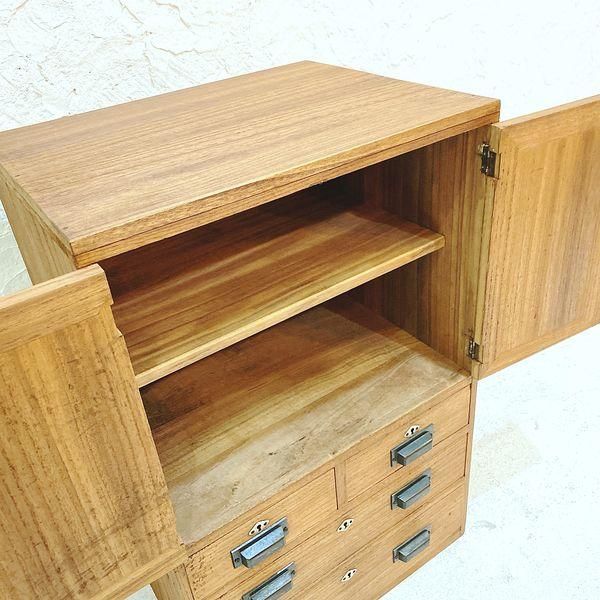 和箪笥 和風キャビネット 和室 骨董 和家具 アンティーク家具