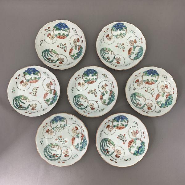 古伊万里 色絵金彩 なます皿 5客揃 | nokishita711