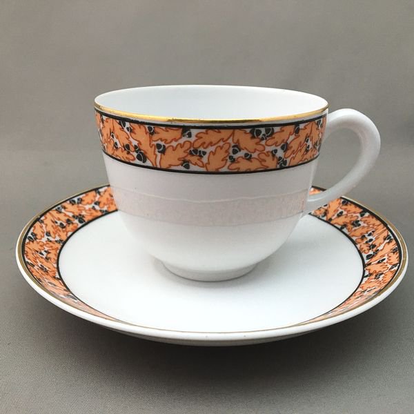 東洋陶器コーヒーカップとソーサー
