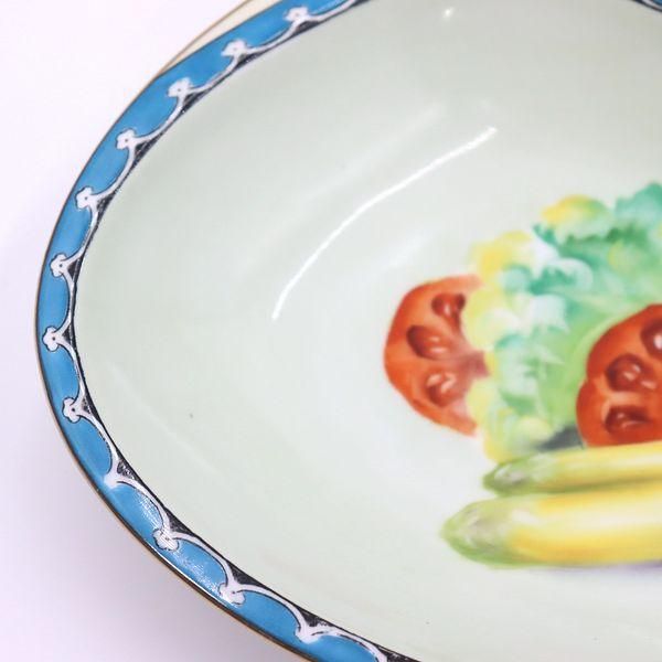 Noritake リブデザイン サービングプレート 希少ノリタケサービングプレート｜幅広い用途に対応｜ヴィンテージ感