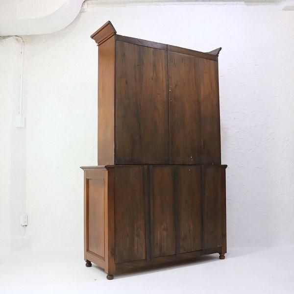 ヴィンテージキャビネット 本棚 靴箱 食器棚 木製 アンティーク 年代物 木製 Cabinet / キャビネット〈ブックケース・ディスプレイ