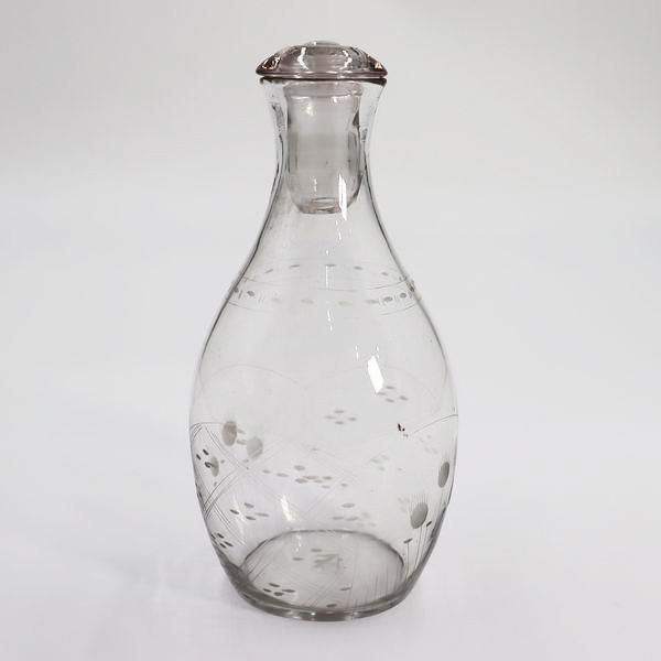 気泡いり ガラス 徳利 戦前後くらい 会津 蔵出ビンテージ a80