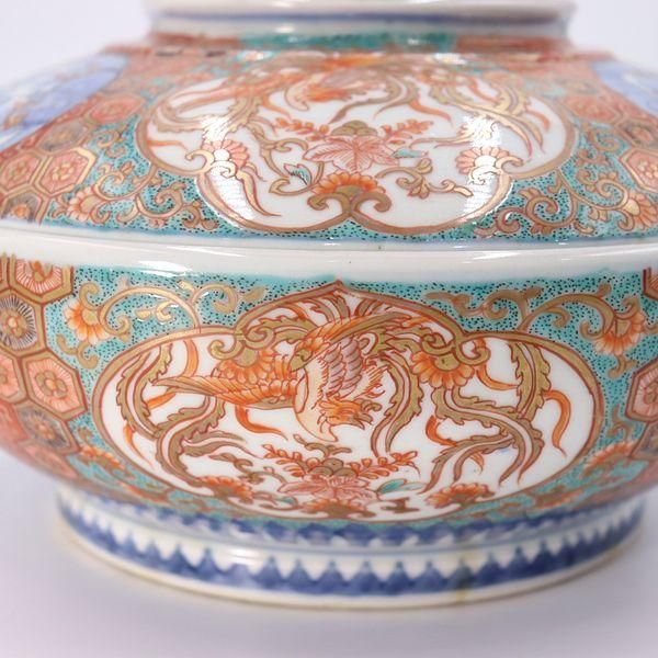 手描き赤絵食籠 じきろう 鳳凰 龍 アンティーク家具 アンティーク食器 雑貨の販売 通販 京都ブルーパロット 手描き赤絵食籠 じきろう 鳳凰 龍 アンティーク家具 アンティーク食器 雑貨の販売 通販 京都ブルーパロット