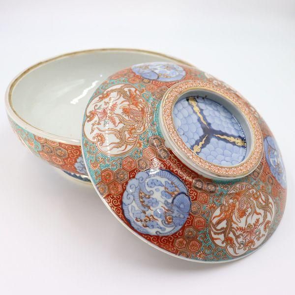 手描き赤絵食籠 じきろう 鳳凰 龍 アンティーク家具 アンティーク食器 雑貨の販売 通販 京都ブルーパロット 手描き赤絵食籠 じきろう 鳳凰 龍 アンティーク家具 アンティーク食器 雑貨の販売 通販 京都ブルーパロット