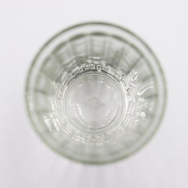 大正〜昭和初期  プレスガラス 幾何学文様 水飲みコップ 大正～昭和初期 プレスガラス 幾何学模様 水飲みコップ 和ガラス
