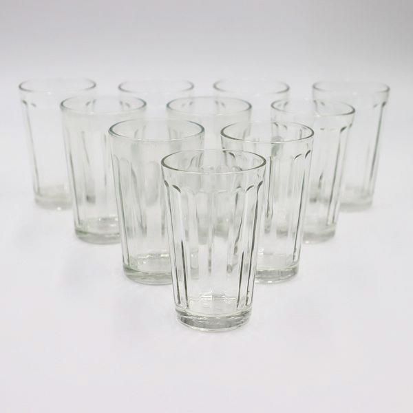 昭和初期風格溢れる小ぶり日本製ガラスコップ