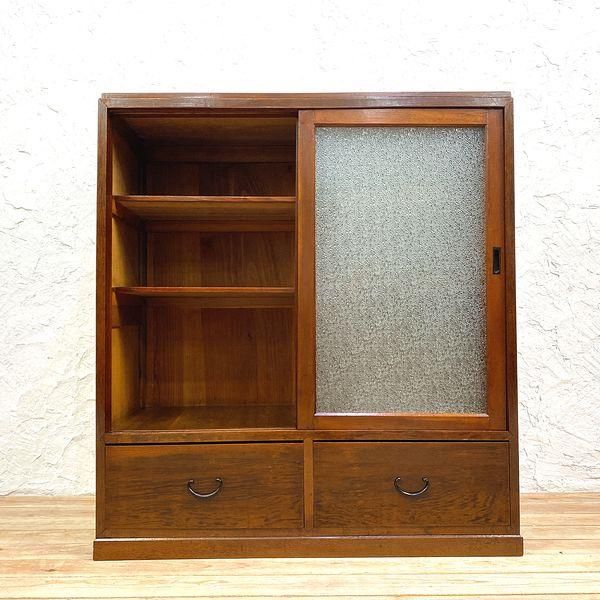 和箪笥 和風キャビネット 和室 骨董 和家具 アンティーク家具