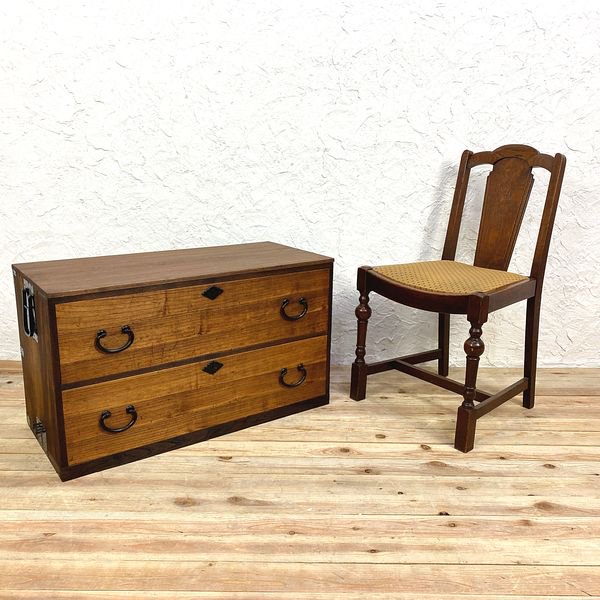 和箪笥 和風キャビネット 和室 骨董 和家具 アンティーク家具 レトロ 懐かしい 古道具 antique vintage - 京都の骨董・アンティーク・ ヴィンテージの家具・食器・雑貨｜antique blue Parrot KYOTO