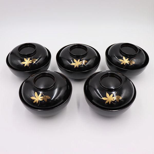 緑吸物碗 青地 盃 蒔絵 大根 カブ 6ケ 小傷1ケ 明治頃 希少 漆器 緑吸物碗 青地 盃 蒔絵 大根 カブ 6ケ 小傷1ケ 明治頃 希少 漆器