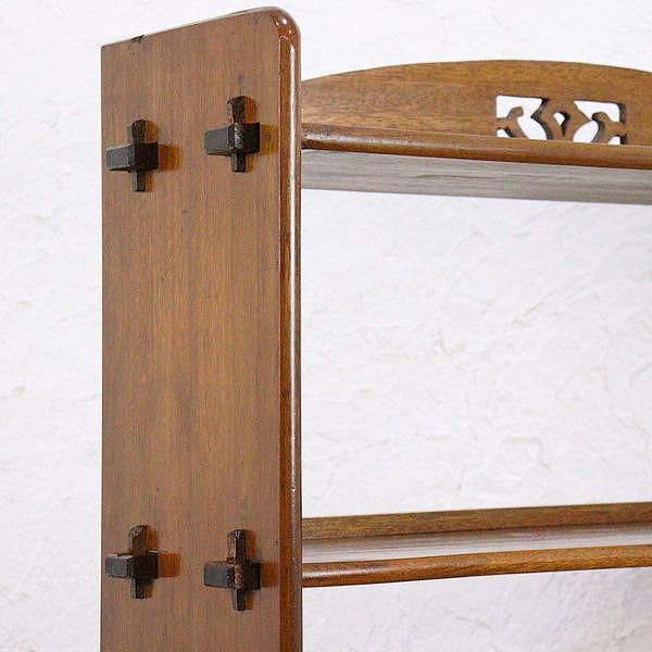 本棚　食器棚　本収納　昭和レトロ　アンティーク　ビンテージ　古民家　古民具 本箱 本棚 書棚 収納棚 レトロ アンティーク ヴィンテージ