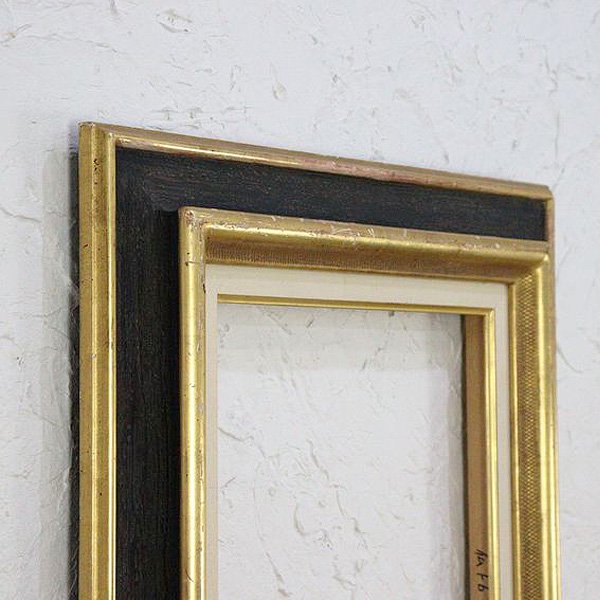 額 アンティークフレーム 金縁 木枠 クラシック - 京都の骨董 