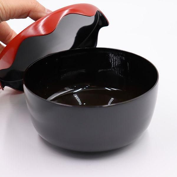 出西窯の黒い陶器製蓋つき煮物椀グラタン皿2個セット