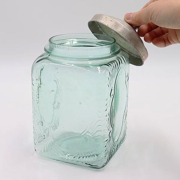 大正ガラス瓶 駄菓子瓶 レトロ ガラスジャー アンティーク - 骨董 