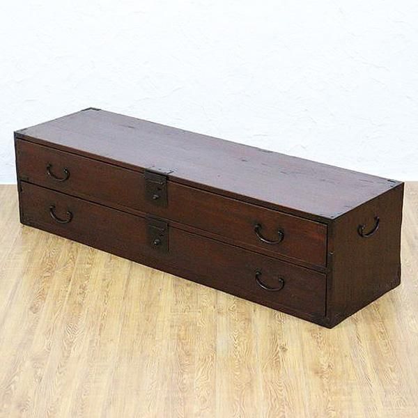 桐駿河箪笥 重厚金具鍵付 | AntiqueShop Kohaku 琥珀
