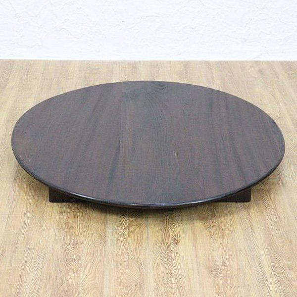 テーブル ちゃぶ台 丸 円形 ローテーブル 昭和 レトロ アンティーク