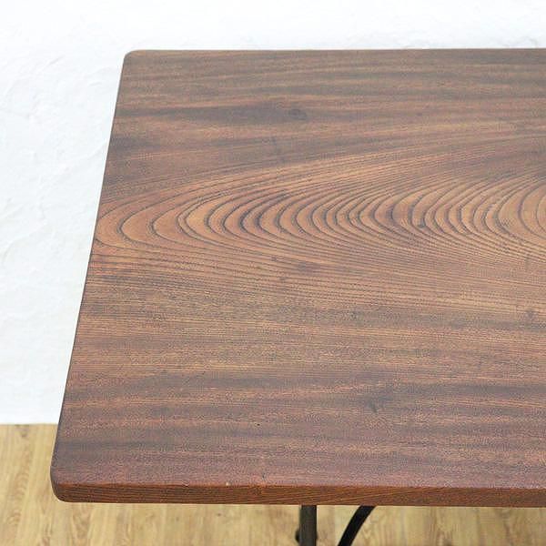 ☆古いミシン脚のテーブル 木材 鉄脚 NOKYO ミシンテーブル 作業