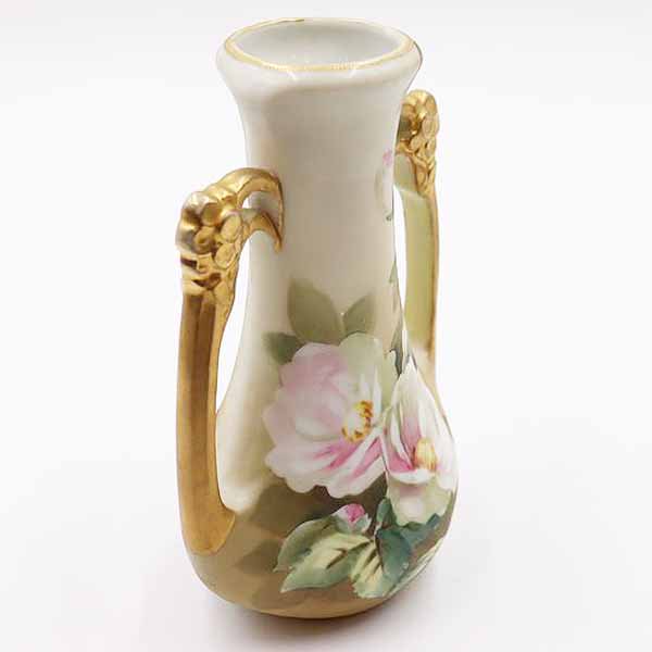 ノリタケ ハンドペイント 作者名T.Ogawa 花瓶28cm未使用品 - 花瓶