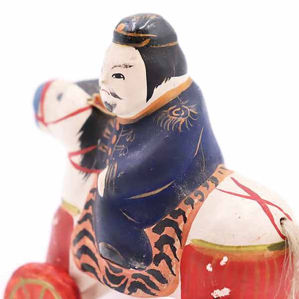 張子 馬乗り鎮台 郷土玩具 民芸 昭和初期 なつかしい 人形 かわいい 