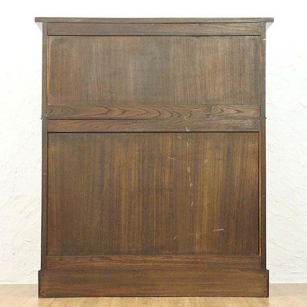 昭和初期の重厚整理箪笥｜ケヤキ材 幅103.5cm