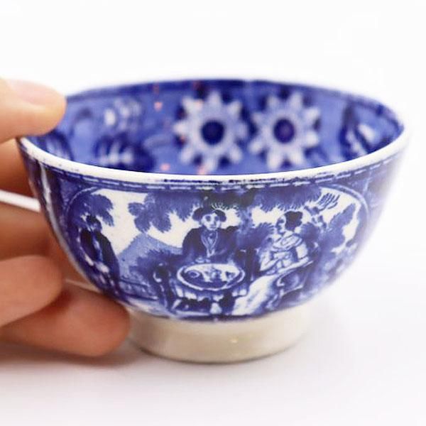 ブルーアンドホワイト 煎茶器 煎茶碗 カップ オランダ 阿蘭陀
