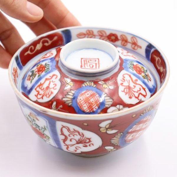 蓋碗・蓋茶碗一覧｜明治・大正期のアンティーク和食器を掲載