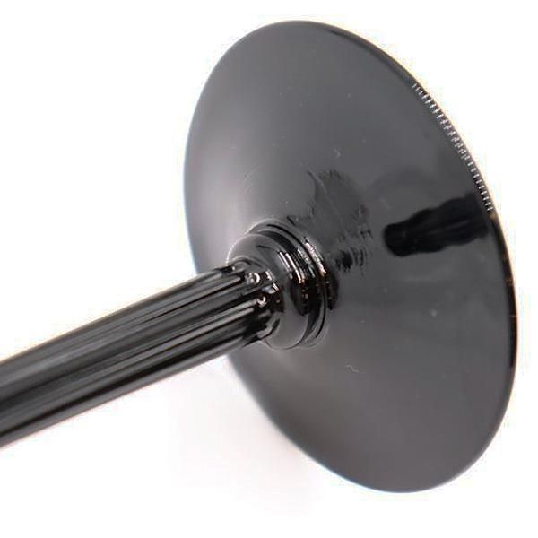 フランス製モダンモノトーンワイングラス アールデコ風