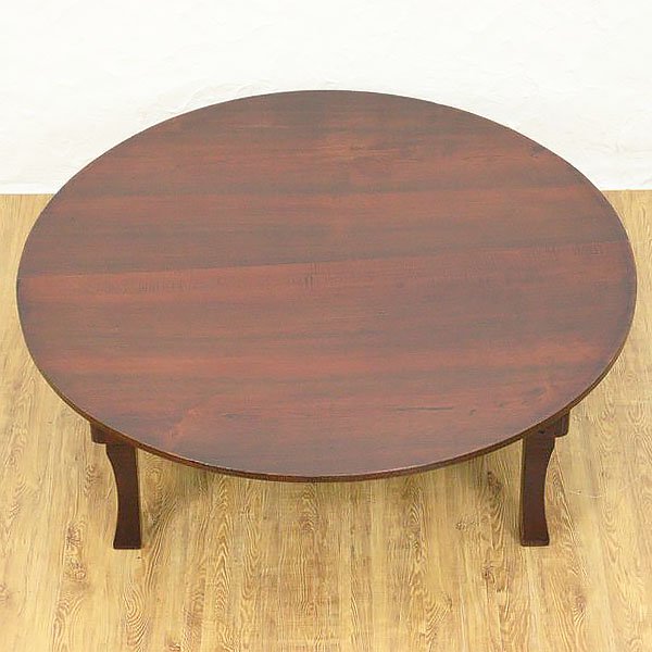 座卓 アジアン 木製 ローテーブル 和室 洋室 どちらもOK① - 座卓/ちゃぶ台