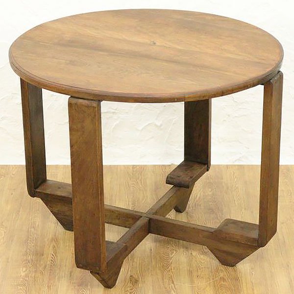 丸テーブル カフェテーブル ティーテーブル 素朴 ナチュラル仕上げ 昭和レトロ アンティーク 木製 シンプル 