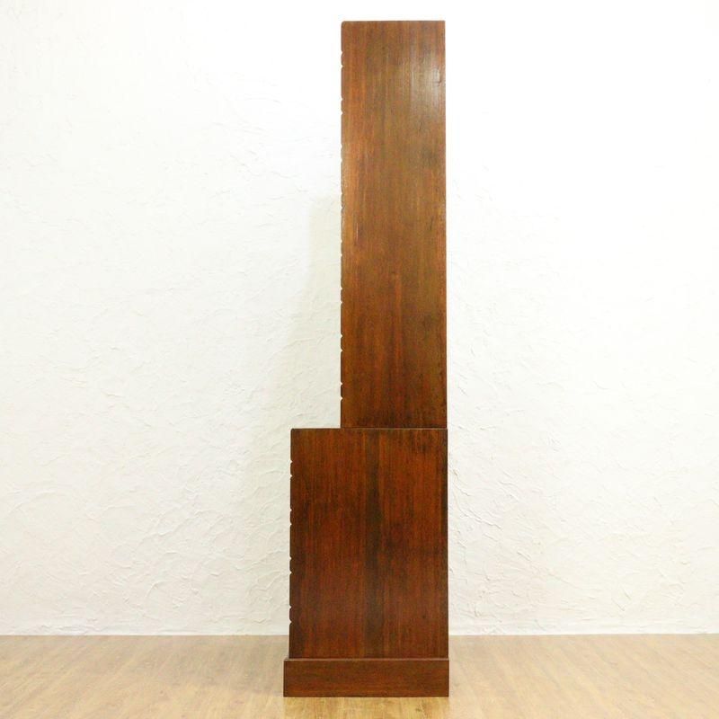 本棚付き キャビネット ブックシェルフ 昭和レトロ ヴィンテージ 本棚付き キャビネット ブックシェルフ 昭和レトロ ヴィンテージ