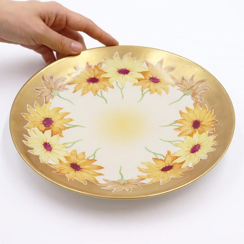 Limoges フランス 製品　花入　飾り壺　洋磁器　世界の一流品　華道