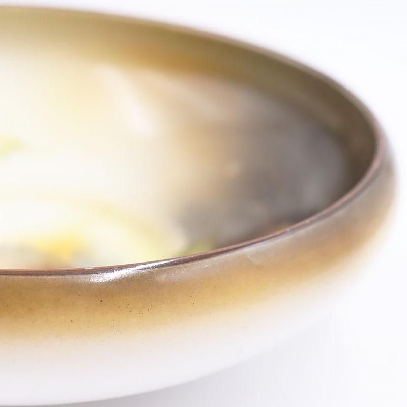 オールドノリタケ 手描き深皿｜直径23.5 高さ7.5｜アンティークシック