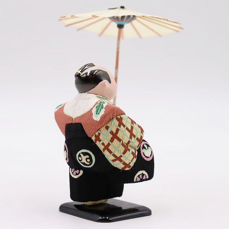 京都 丸平 人形 置物 日本製 京人形 木目込み人形 アンティーク 古風
