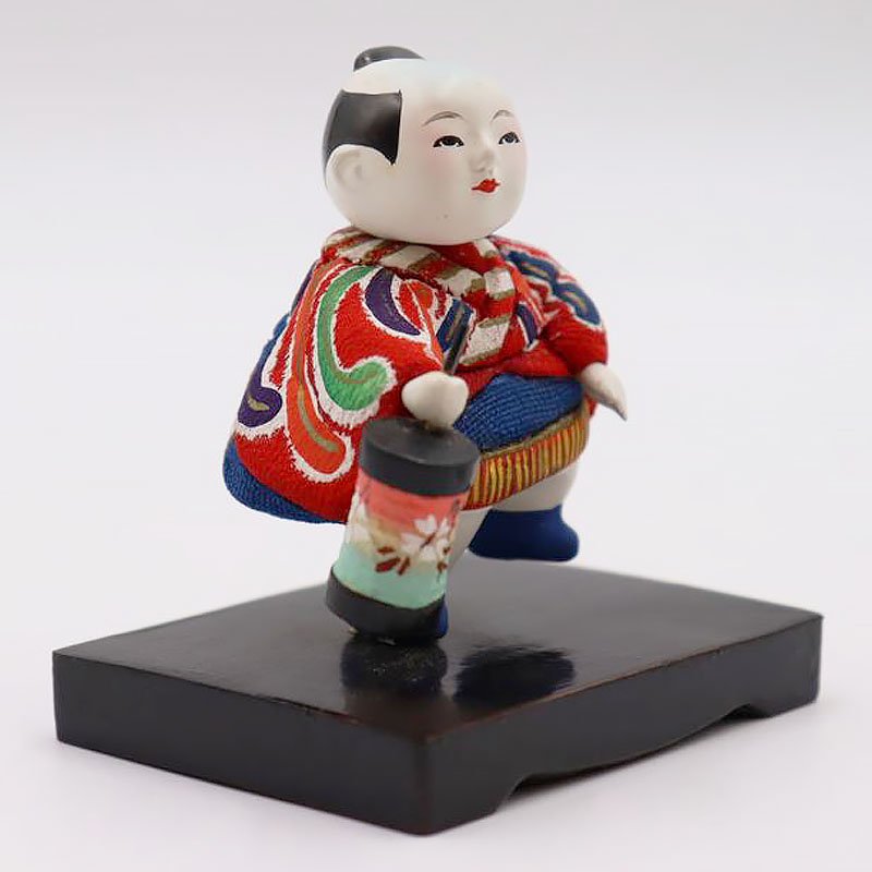 京都 丸平 人形 置物 日本製 京人形 木目込み人形 アンティーク 古風 