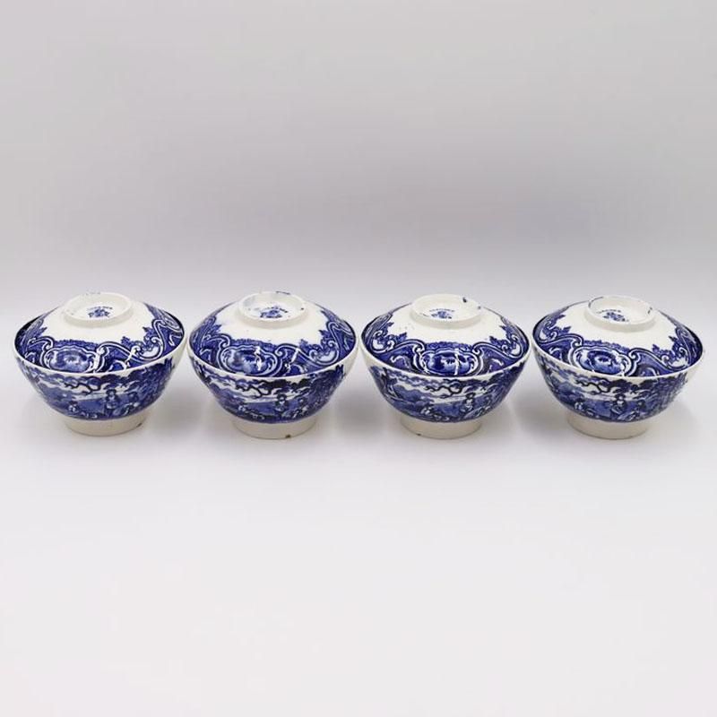 割引購入 希少 ブルーアンドホワイト 蓋もの オランダ 阿蘭陀 シノワズリ 工芸品