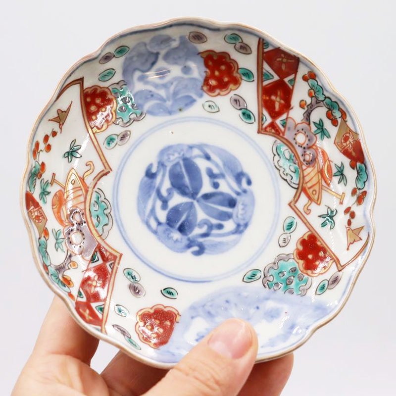 小皿明治大正レトロ伊万里古伊万里アールデコアンティーク - 工芸品