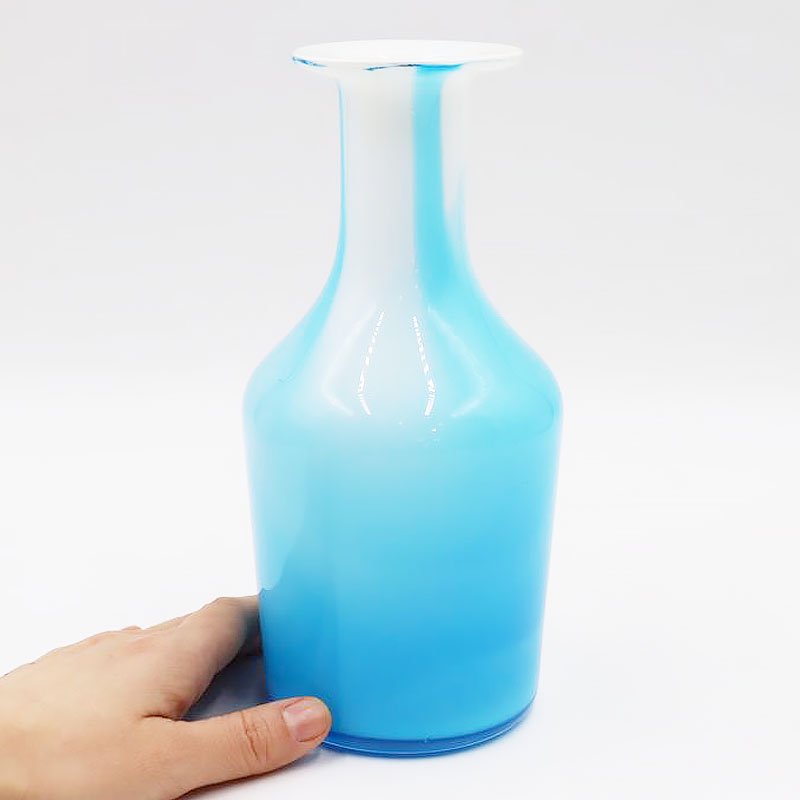 中国レトロアンティーク　ガラス花瓶