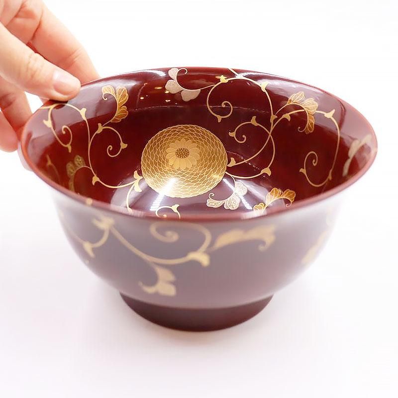 盃洗 漆器 ２点 杯洗/盃洗・木製・漆塗内黒金魚蒔絵 – かく丸漆器問屋EC