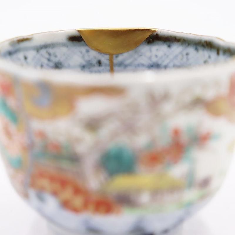 【古伊万里】錦繪 錦絵 覗き猪口 酒器 骨董品19客 古伊万里】錦繪 錦絵 覗き猪口 酒器 骨董品19客 - メルカリ