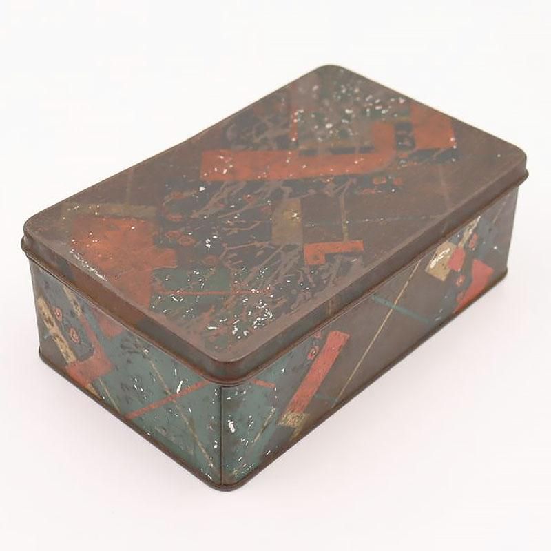 アンティーク缶 古い缶 Tin アンティーク ヴィンテージ 日本製 雑貨