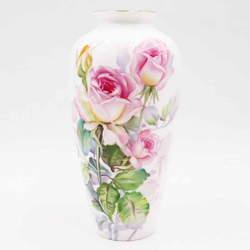 USED】NORITAKE ノリタケ フラワーベース 花瓶chi和食器 - 花瓶 