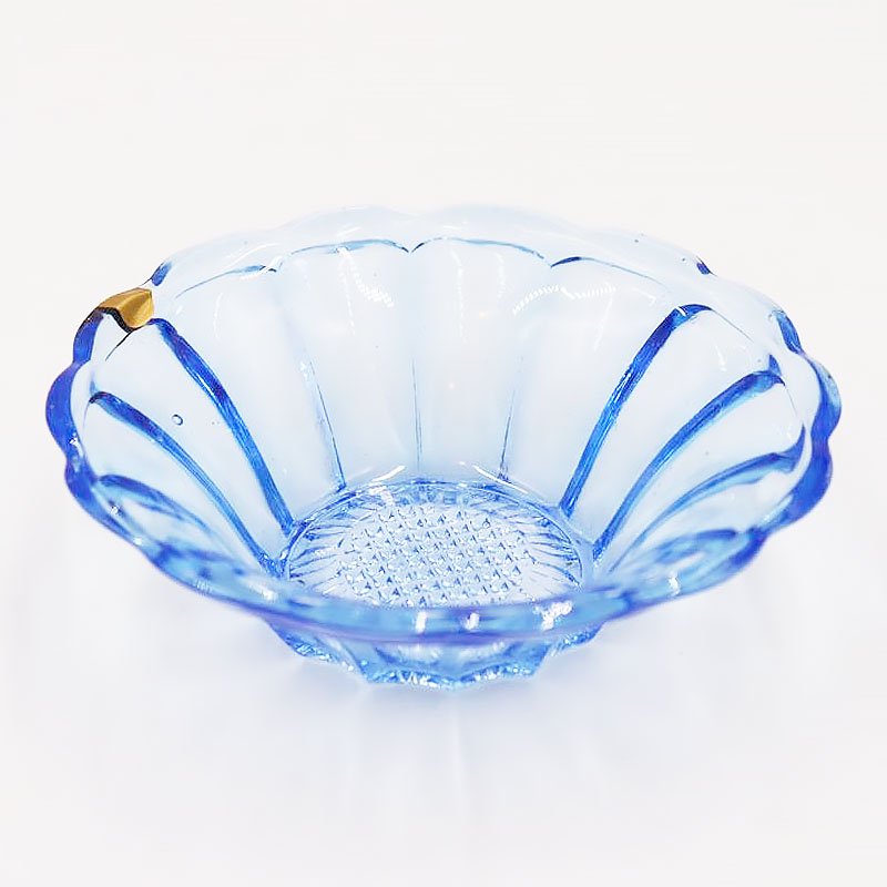 昭和レトロ プレスガラス 小鉢4枚 生まれのブランドで - 食器