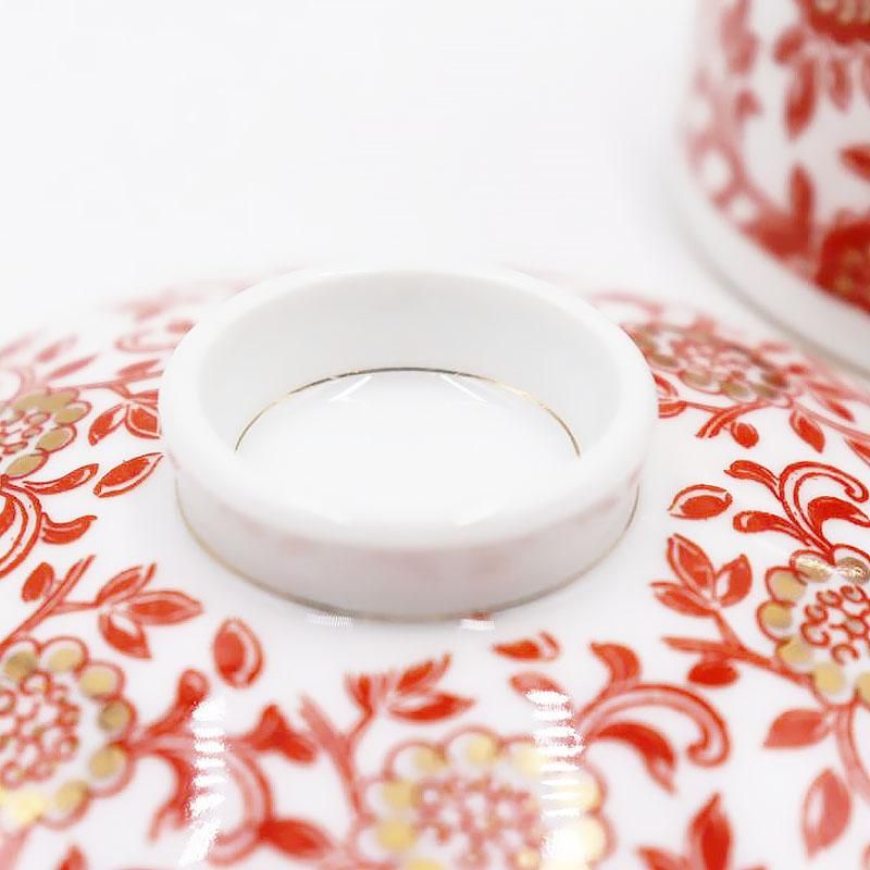 白褐釉刻花唐草文 柿香合 箱あり シーサッチャーライ