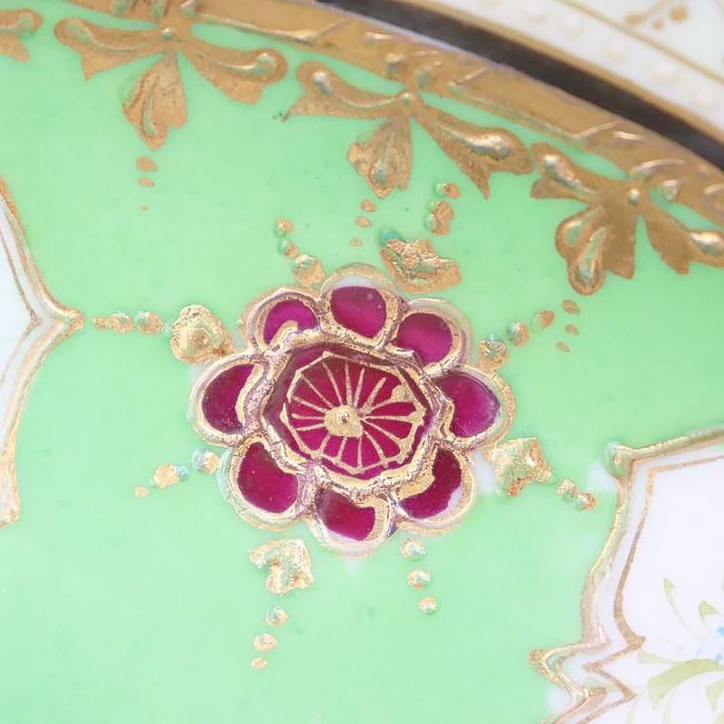 飾り皿 陶器 手描き ヨーロッパ 置物 インテリア 工芸品 美術品